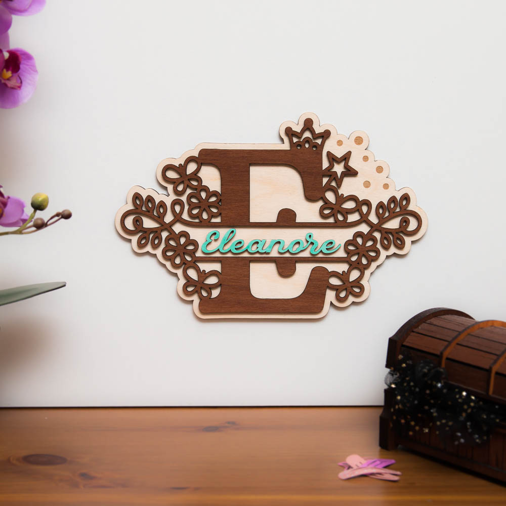 plaque murale theme féérie