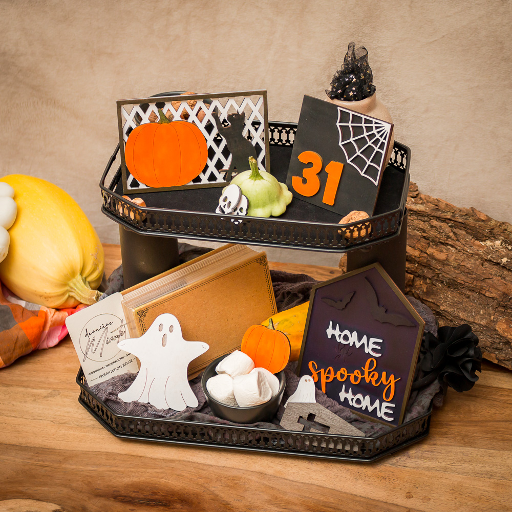 set décors halloween