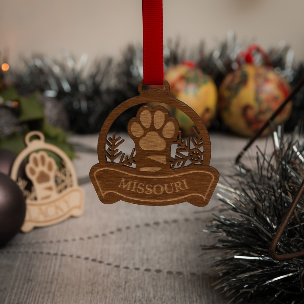 Boule de Noël patte de chat – Image 2