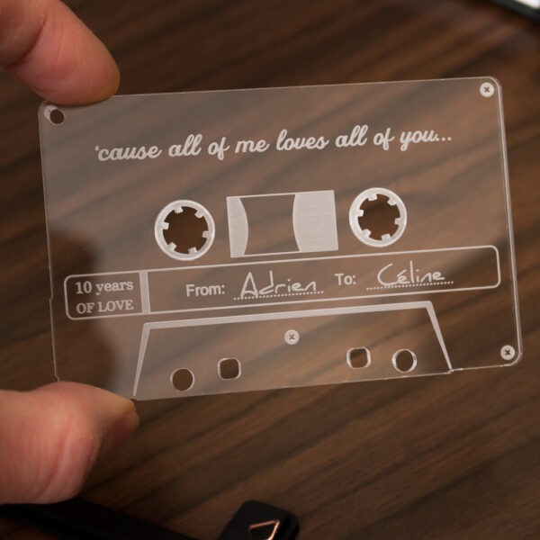 Cassette audio st valentin