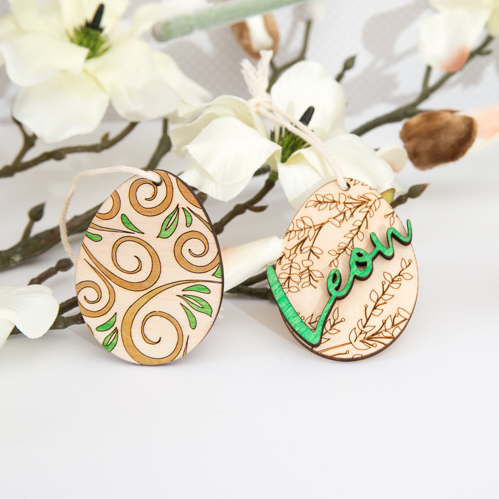 Œuf Pâques personnalisé prénom